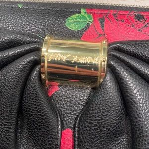 BETSEY JOHNSON WALLET BOW FRONT ROSES